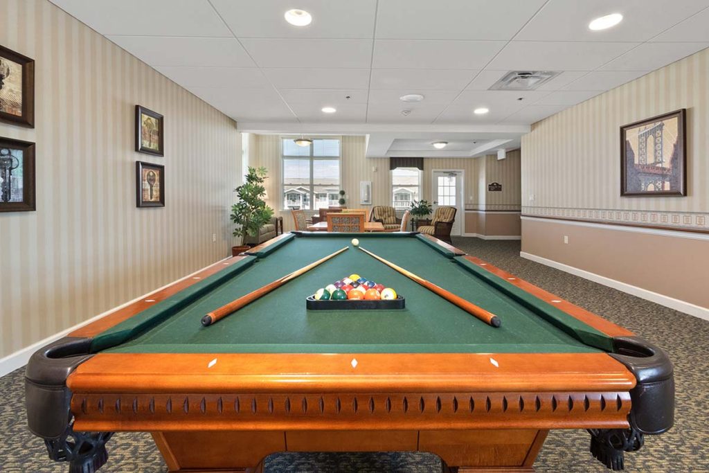 Billiards and Card Room