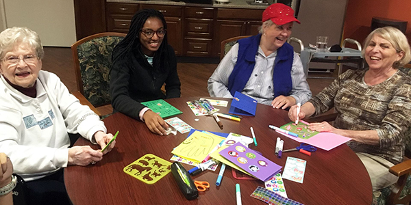 LSS Residents and Washington University: Intergenerational Connections