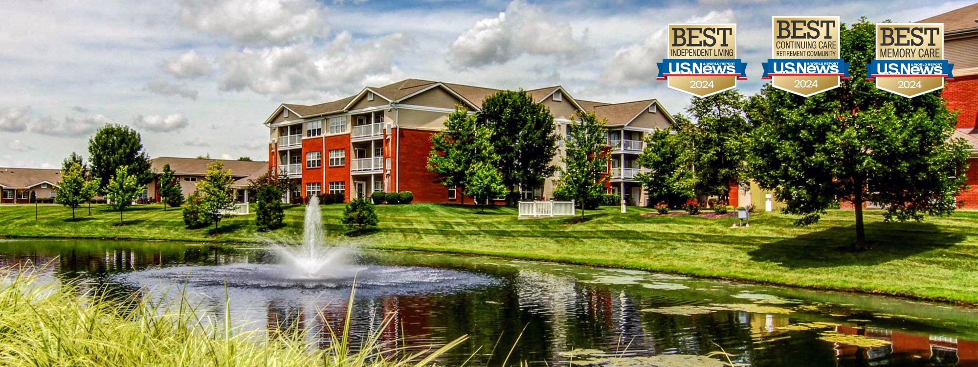 A look at the Meridian Village assisted living community in Glen Carbon, IL, awarded Best Independent Living & Memory Care and Continuing Care Retirement Community by US News.
