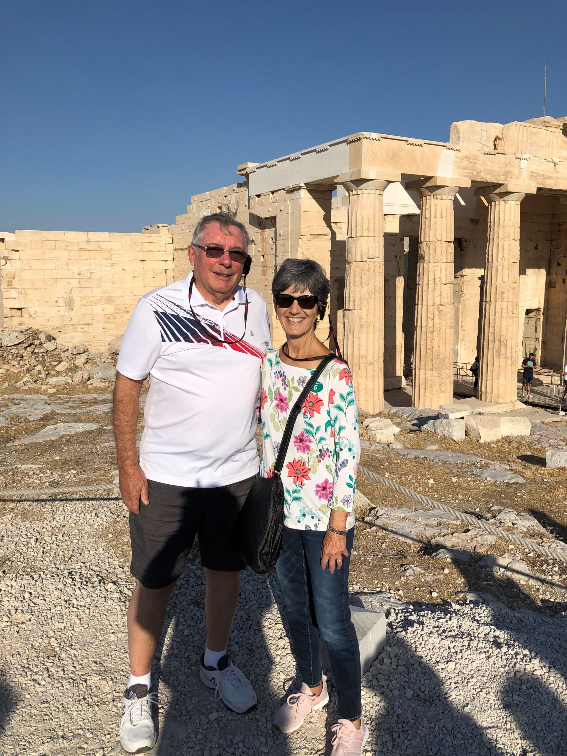 Al and Pam in Greece