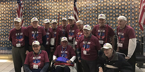 Laclede Groves Residents Take Honor Flight